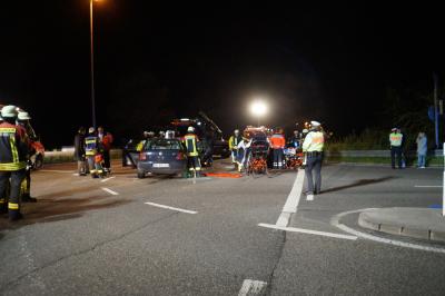 Boeblingen: Schwerer Verkehrsunfall mit 4 Verletzten